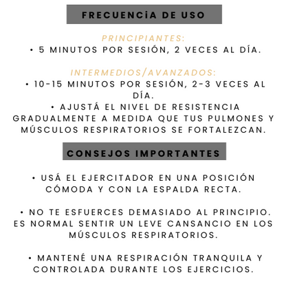PulmoPro - Respira mejor. Rendí más.